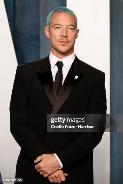 Diplo attends the 2022 Vanity Fair Oscar Party hosted by Radhika Jones at Wallis Annenberg Center for the Performing Arts on March 27, 2022 in...