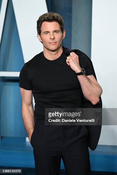James Marsden attends the 2022 Vanity Fair Oscar Party Hosted by Radhika Jones at Wallis Annenberg Center for the Performing Arts on March 27, 2022...
