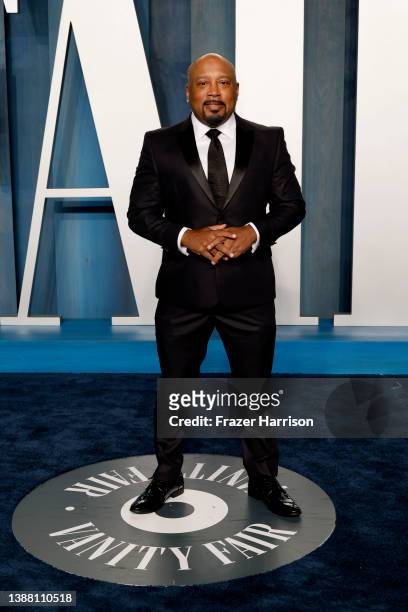 Daymond John attends the 2022 Vanity Fair Oscar Party hosted by Radhika Jones at Wallis Annenberg Center for the Performing Arts on March 27, 2022 in...