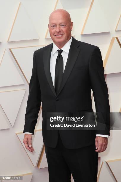 Bob Chapek, CEO of Disney, attends the 94th Annual Academy Awards at Hollywood and Highland on March 27, 2022 in Hollywood, California.
