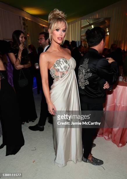 Gigi Gorgeous attends Elton John AIDS Foundation's 30th Annual Academy Awards Viewing Party on March 27, 2022 in West Hollywood, California.
