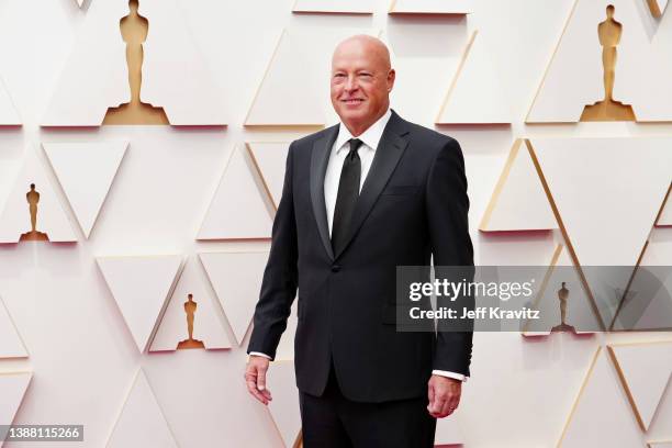 Of Disney Bob Chapek attends the 94th Annual Academy Awards at Hollywood and Highland on March 27, 2022 in Hollywood, California.