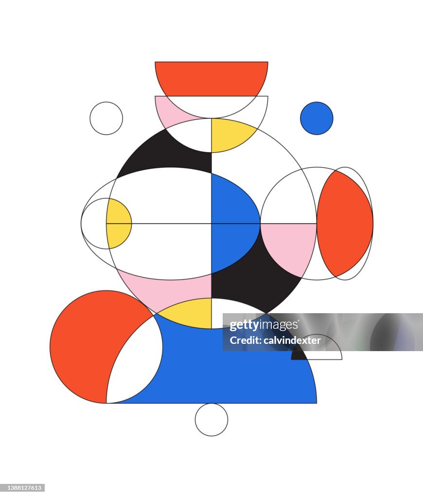 Abstract Shapes Illustration High-Res Vector Graphic - Getty Images