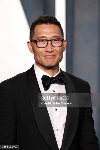 Daniel Dae Kim attends the 2022 Vanity Fair Oscar Party hosted by Radhika Jones at Wallis Annenberg Center for the Performing Arts on March 27, 2022...