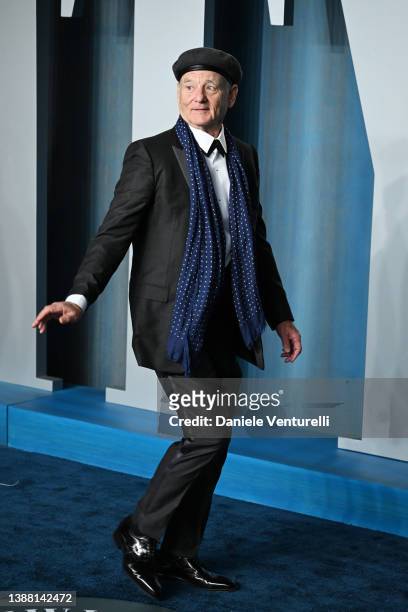 Bill Murray attends the 2022 Vanity Fair Oscar Party Hosted by Radhika Jones at Wallis Annenberg Center for the Performing Arts on March 27, 2022 in...