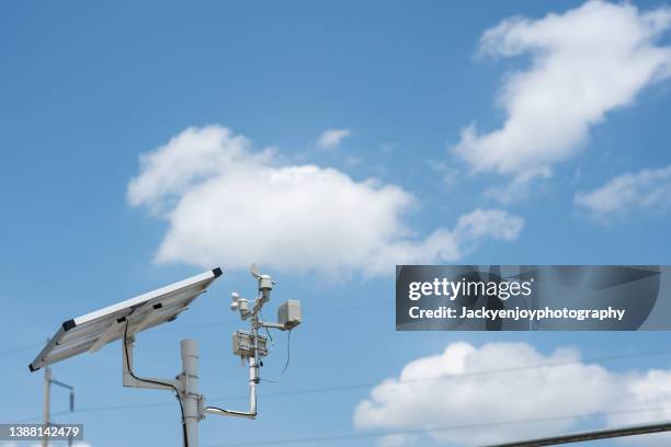 anemometer - a picture of a barometer foto e immagini stock