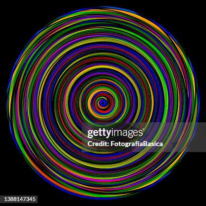 Concentric multi colored rings Concentric multi colored rings