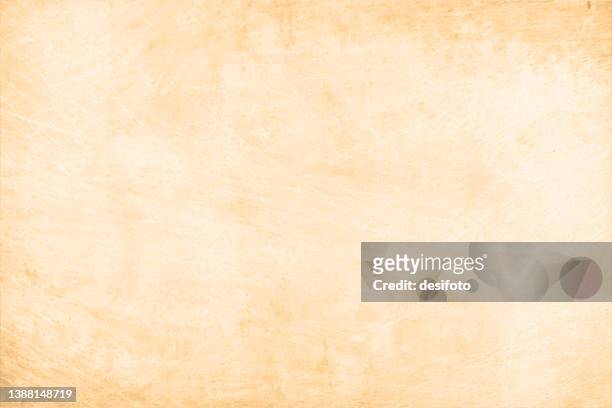 empty blank light cream or beige coloured grunge textured scratched vector backgrounds with scratches all over - papyrus paper stock illustrations