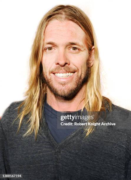 Foo Fighters drummer Taylor Hawkins appearing at Guitar Center, Los Angeles, California, United States, January 2011.