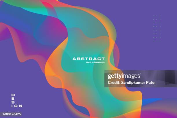 abstract wavy background with modern gradient colors. - new album stock illustrations