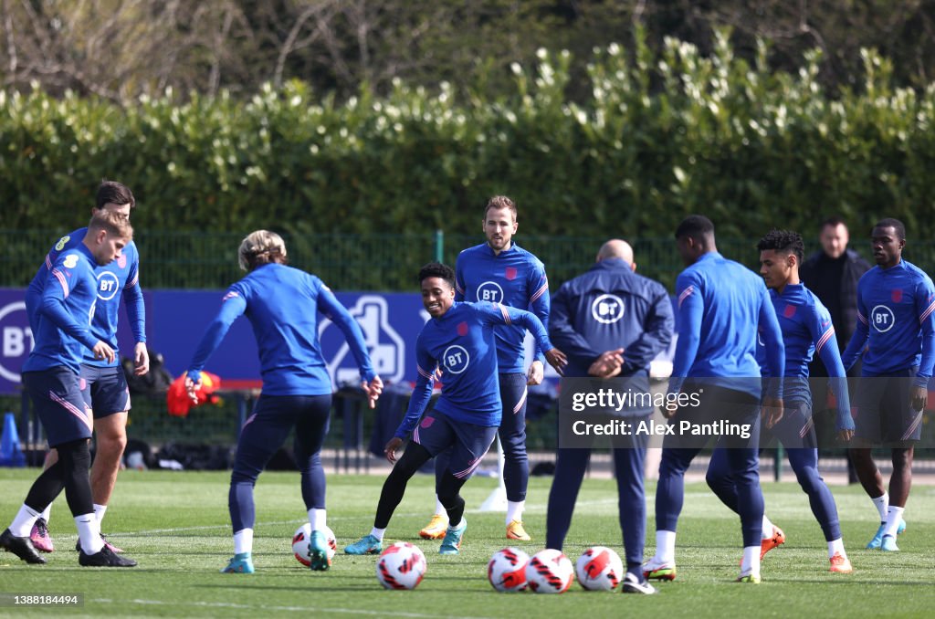 England Training Session