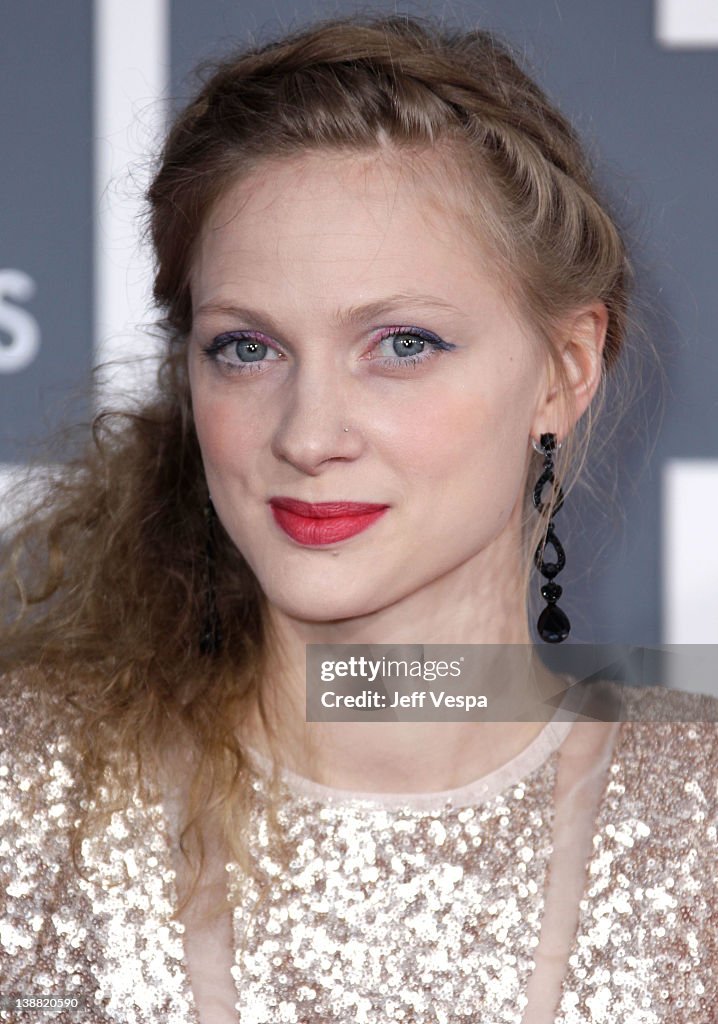 Svabo Picture Book singer Greta Svabo Bech arrives at The 54th Annual... News ...