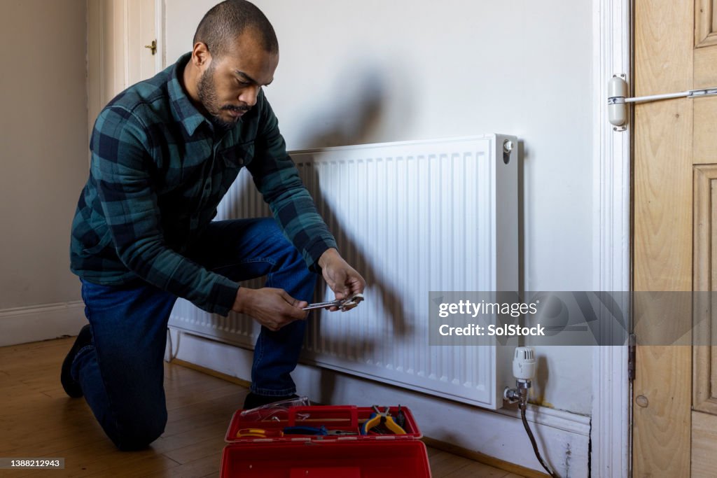 Manutenzione di un radiatore