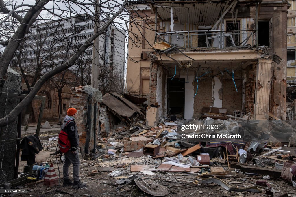 Kharkiv, Ukraine's Second City, Endures Weeks Of Russian Bombardment