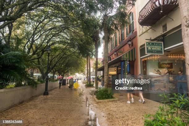 st. augustine florida, usa. - jacksonville florida sign stock pictures, royalty-free photos & images