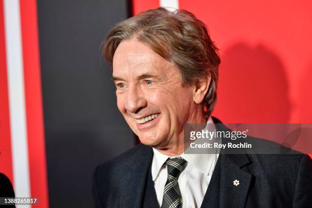 Martin Short attends "Plaza Suite" Opening Night on March 28, 2022 in New York City.