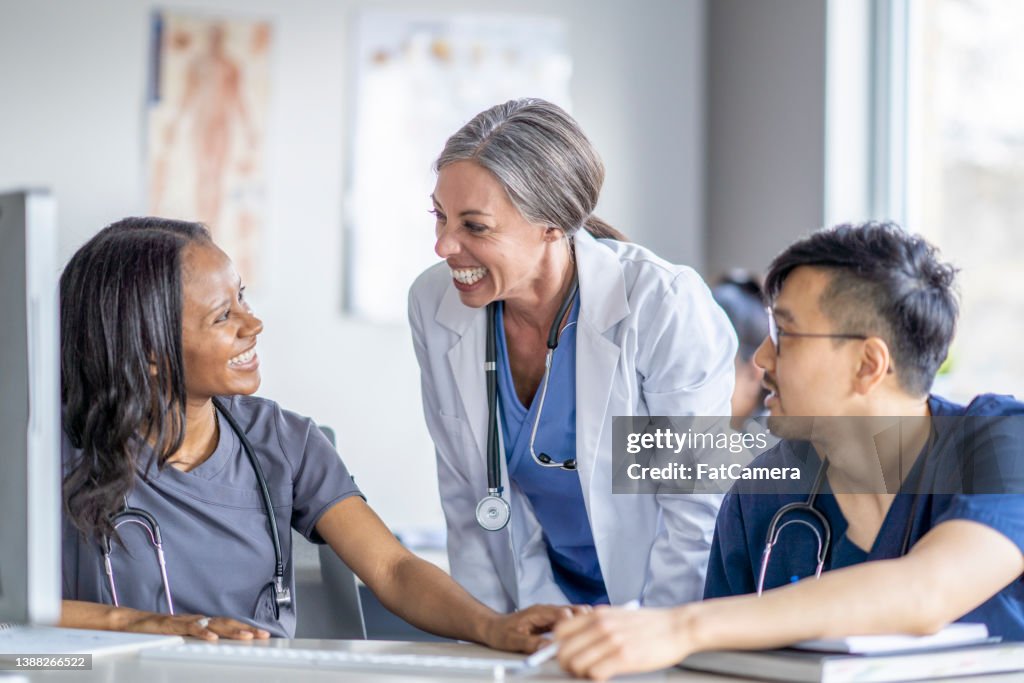 Questioning Medical Medical Students Asking Questions High-Res Stock Photo - Getty Images