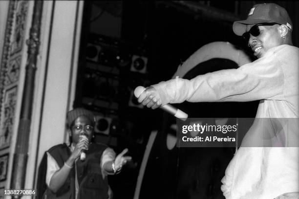 Rapper Del tha Funkee Homosapien performs in concert at The Apollo Theater on February 22, 1992 in New York City.