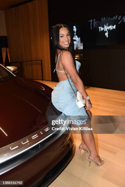 DaniLeigh attends Def Jam Recordings, In Partnership With Lucid Motors, Hosts The Women Of Def Jam, A Celebration In Honor Of Women's History Month...