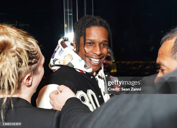 Rocky attends the Bilt Rewards x Wells Fargo Launch Party at SUMMIT at One Vanderbilt on March 28, 2022 in New York City.