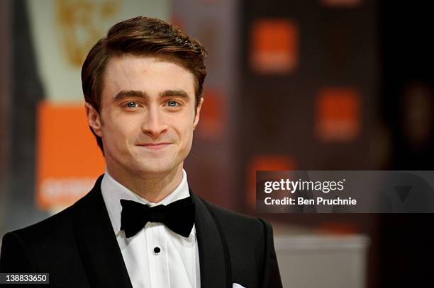 Daniel Radcliffe attends the Orange British Academy Film Awards 2012 at The Royal Opera House on February 12, 2012 in London, England.