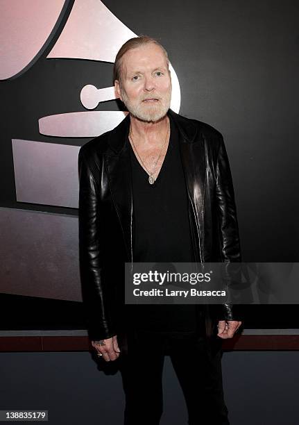 Musician Gregg Allman of the Allman Brothers arrives at the 54th Annual GRAMMY Awards held at Staples Center on February 12, 2012 in Los Angeles,...