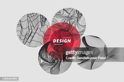 Vector abstract background with a colored dynamic waves, line and particles Vector abstract background with a colored dynamic waves, line and particles