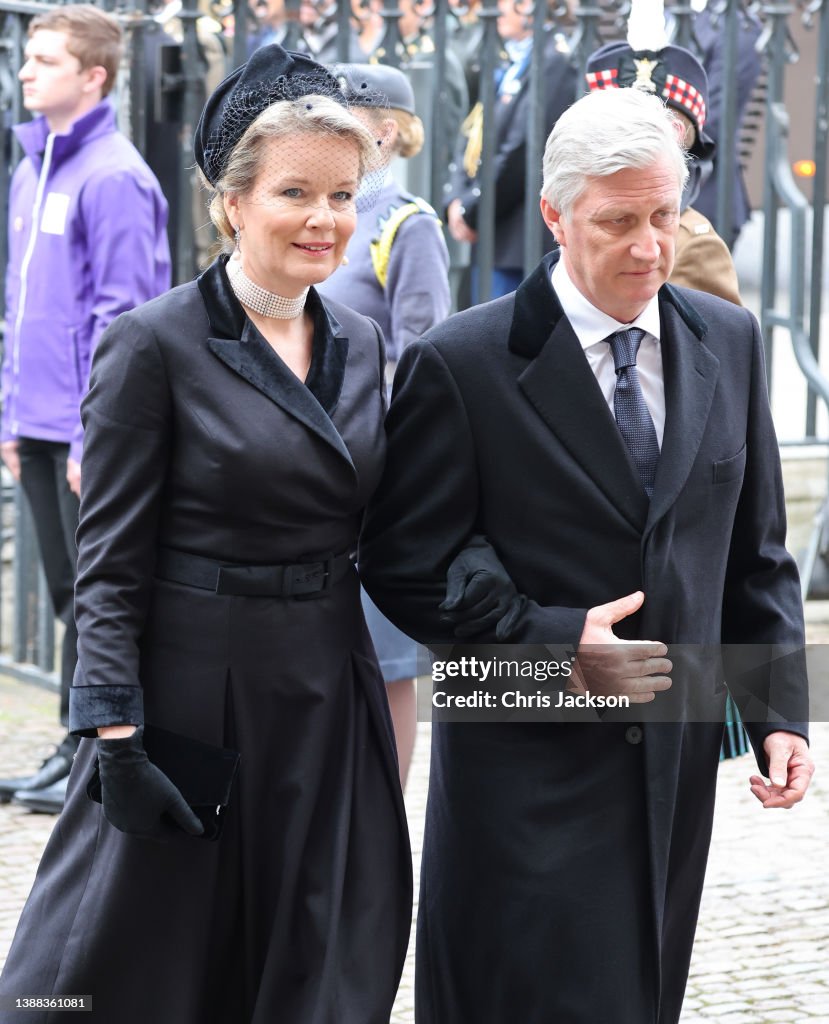 Memorial Service For The Duke Of Edinburgh At Westminster Abbey