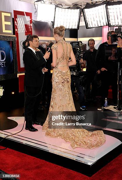 Singer/Musician Taylor Swift arrives at the 54th Annual GRAMMY Awards held at Staples Center on February 12, 2012 in Los Angeles, California.