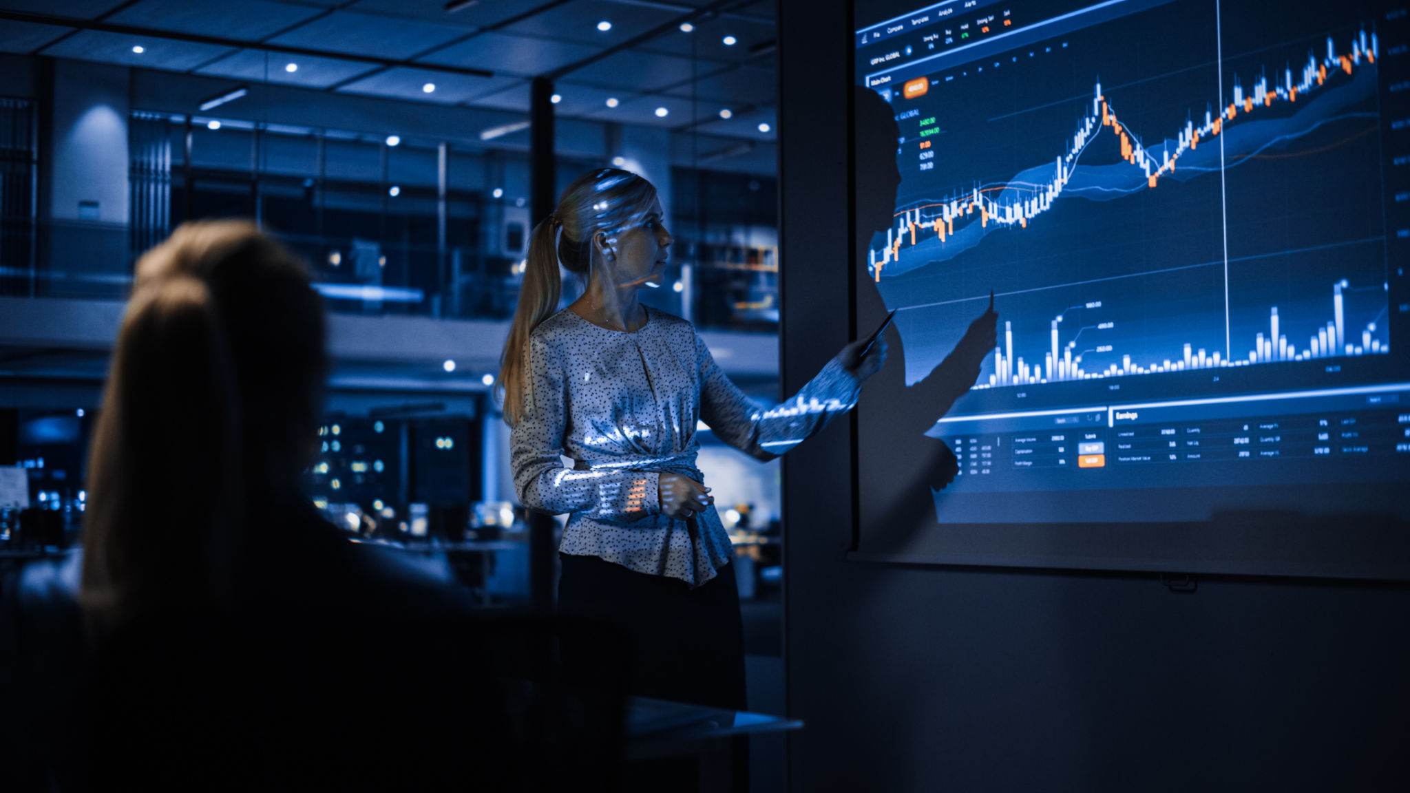 investment banking office