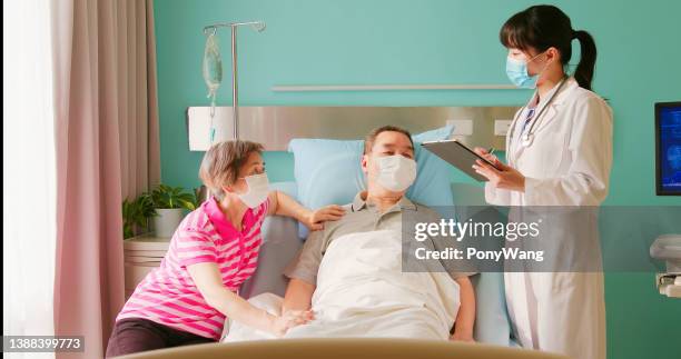 senior people healthcare concept - cancer research mask stock pictures, royalty-free photos & images