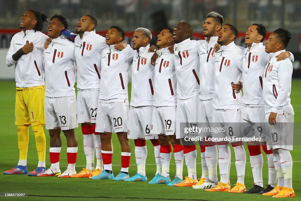 Peru v Paraguay - FIFA World Cup Qatar 2022 Qualifier