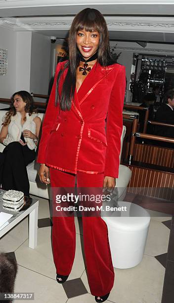 Naomi Campbell attends the Weinstein Company and Entertainment Film Distributors Post-BAFTA Party hosted with Chopard and Grey Goose at Kitchen Joel...