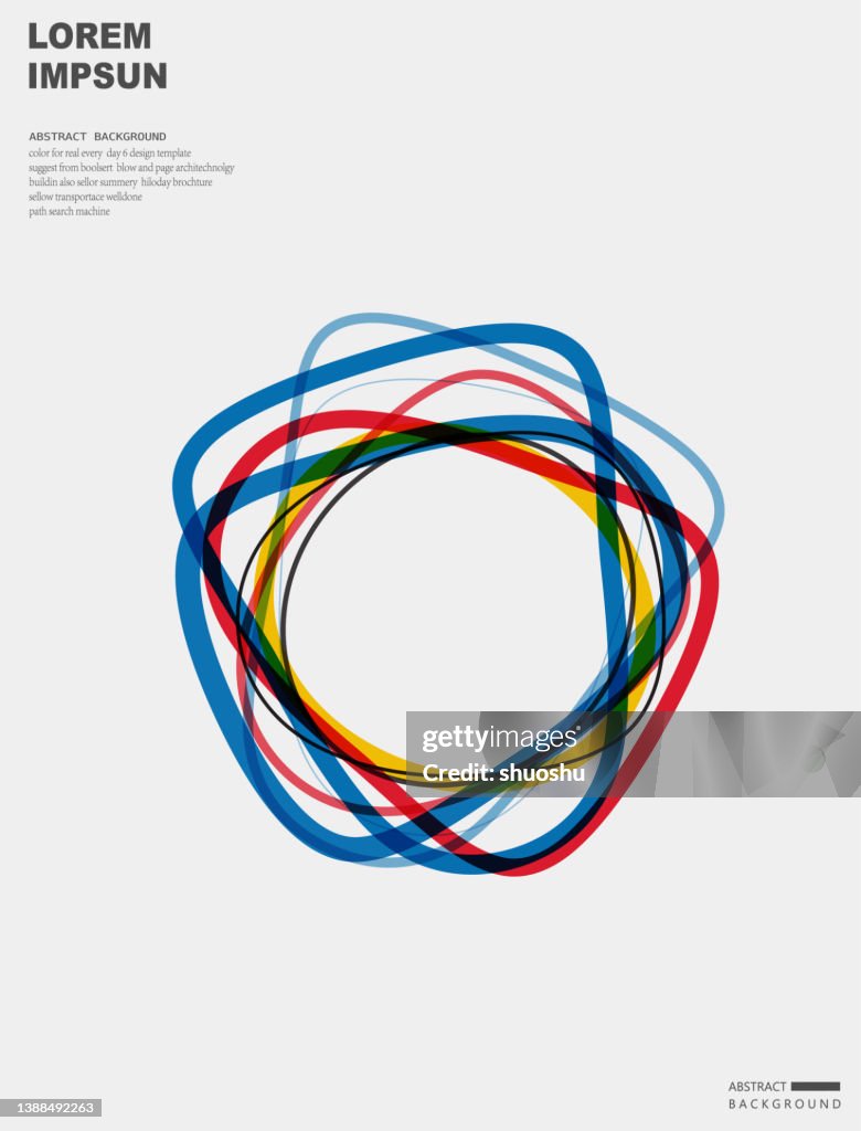 Abstract Colors Stripe Line Frame Label Pattern High-Res Vector Graphic ...