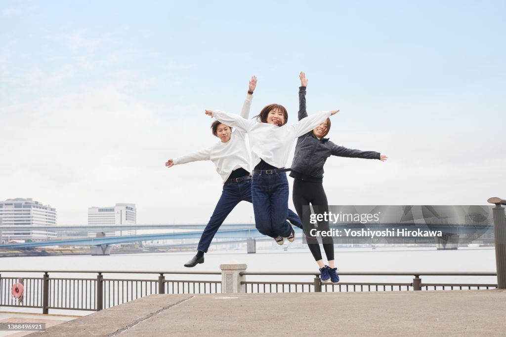 Generation Z jumps up high