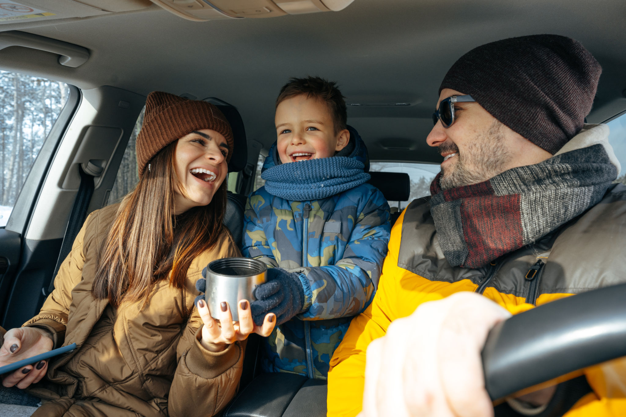 happy family car