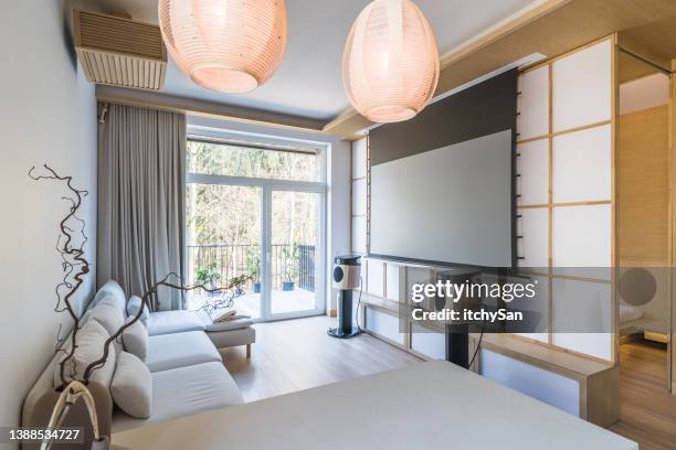 home cinema - home cinema foto e immagini stock