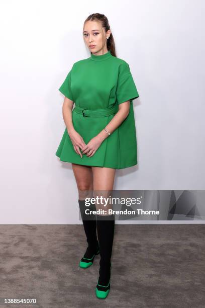 Guests attend the Dior Boutique reopening on March 30, 2022 in Sydney, Australia.