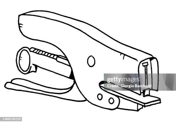 forklift - stapler stock illustrations