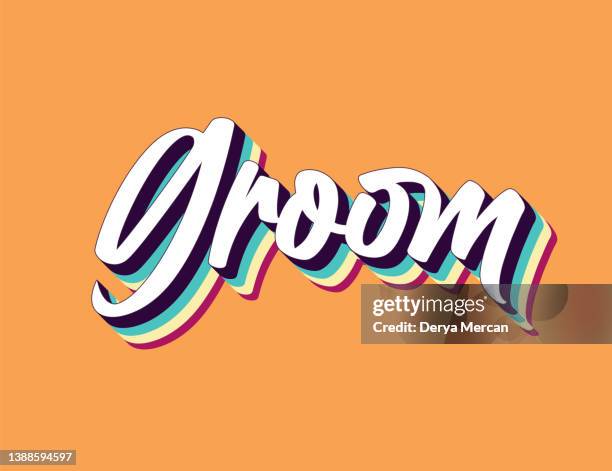 wedding concept retro lettering. retro lettering stock vector illustration. save the date lettering. invitation or greeting card stock illustration. - wedding ring isolated stock illustrations
