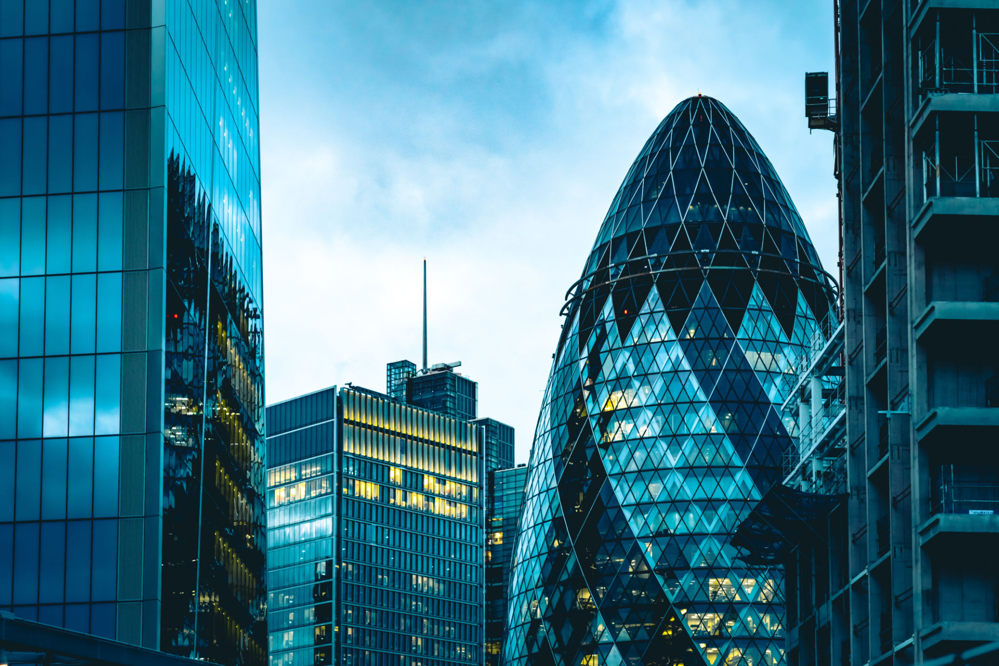 London skyline tech