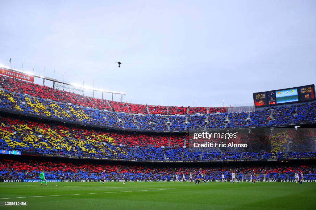 FC Barcelona v Real Madrid: Quarter Final Second Leg - UEFA Women's Champions League