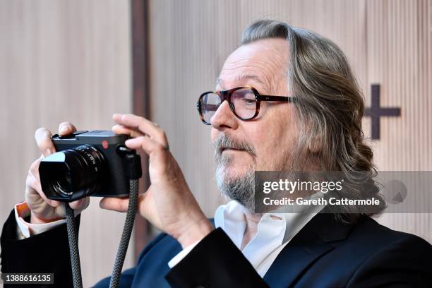 Gary Oldman attends the “Slow Horses” UK Premiere at Regent Street Cinema on March 30, 2022 in London, England.