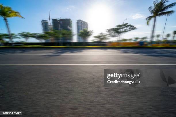 tropical sea highway - horizontal road stock pictures, royalty-free photos & images