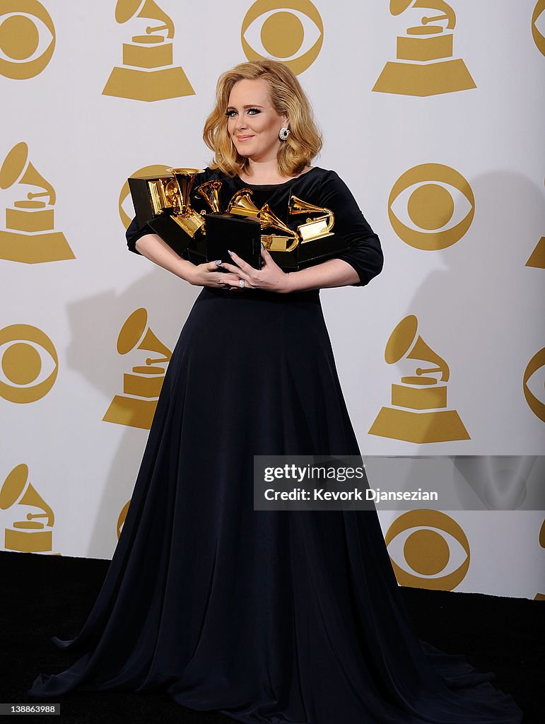 The 54th Annual GRAMMY Awards - Press Room