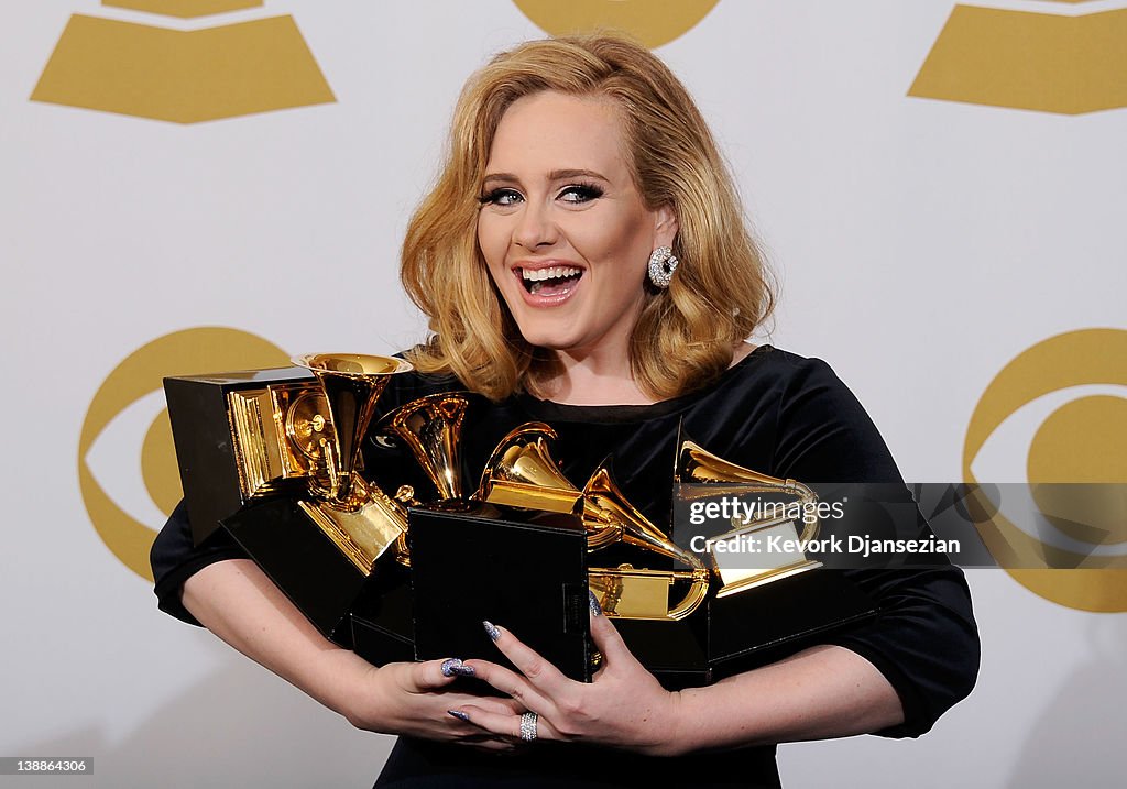 The 54th Annual GRAMMY Awards - Press Room