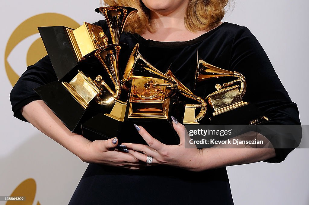 The 54th Annual GRAMMY Awards - Press Room