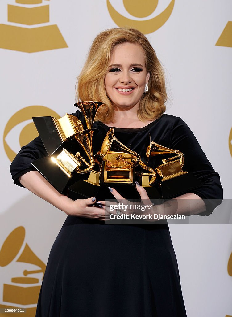 The 54th Annual GRAMMY Awards - Press Room