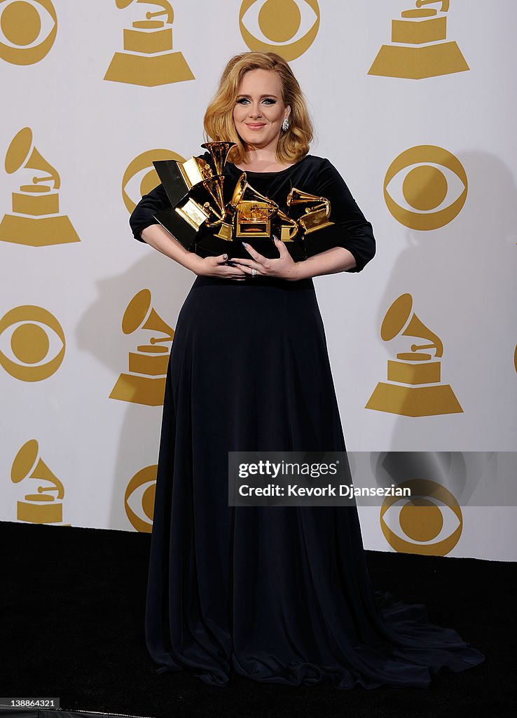 The 54th Annual GRAMMY Awards - Press Room