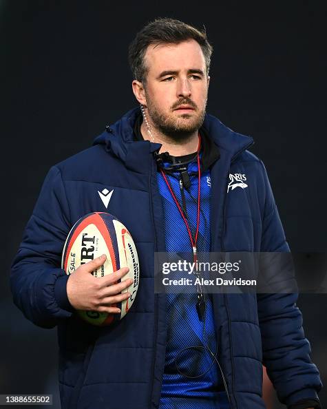 George Harris Rugby Academy Manager Gareth Harris looks on ahead of the Premiership Rugby ...